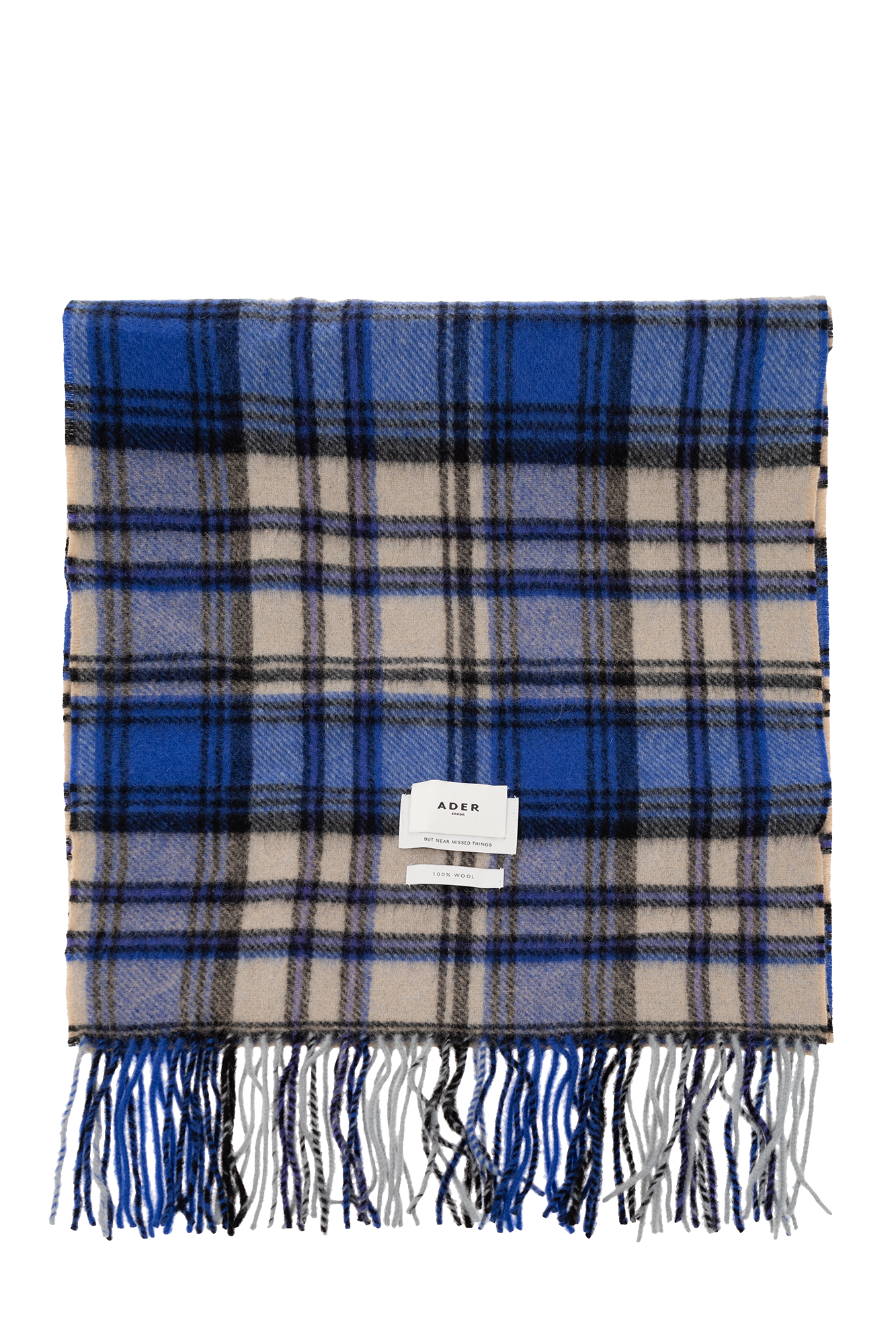 Multicolour Checked scarf Ader Error - Vitkac Canada